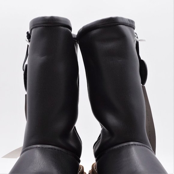 New in Box Stella McCartney Emilie Boots in Black Nappa Leather - Picture 6 of 16